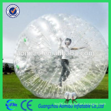 Giant inflatable hamster ball for people, popular body zorb ball for sale